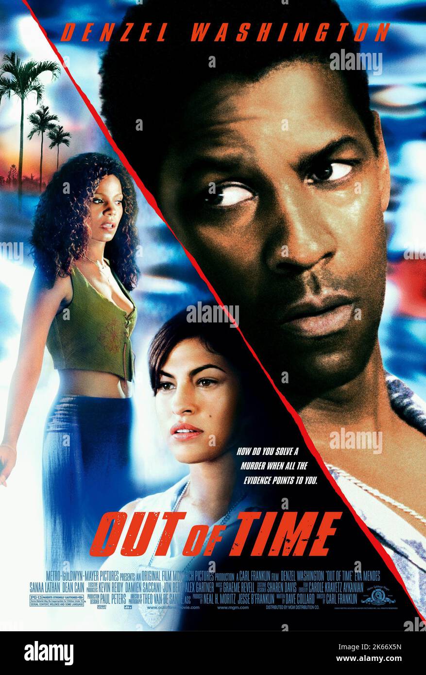 Amazon.com: Out of Time [Blu-ray] : Denzel Washington, Eva