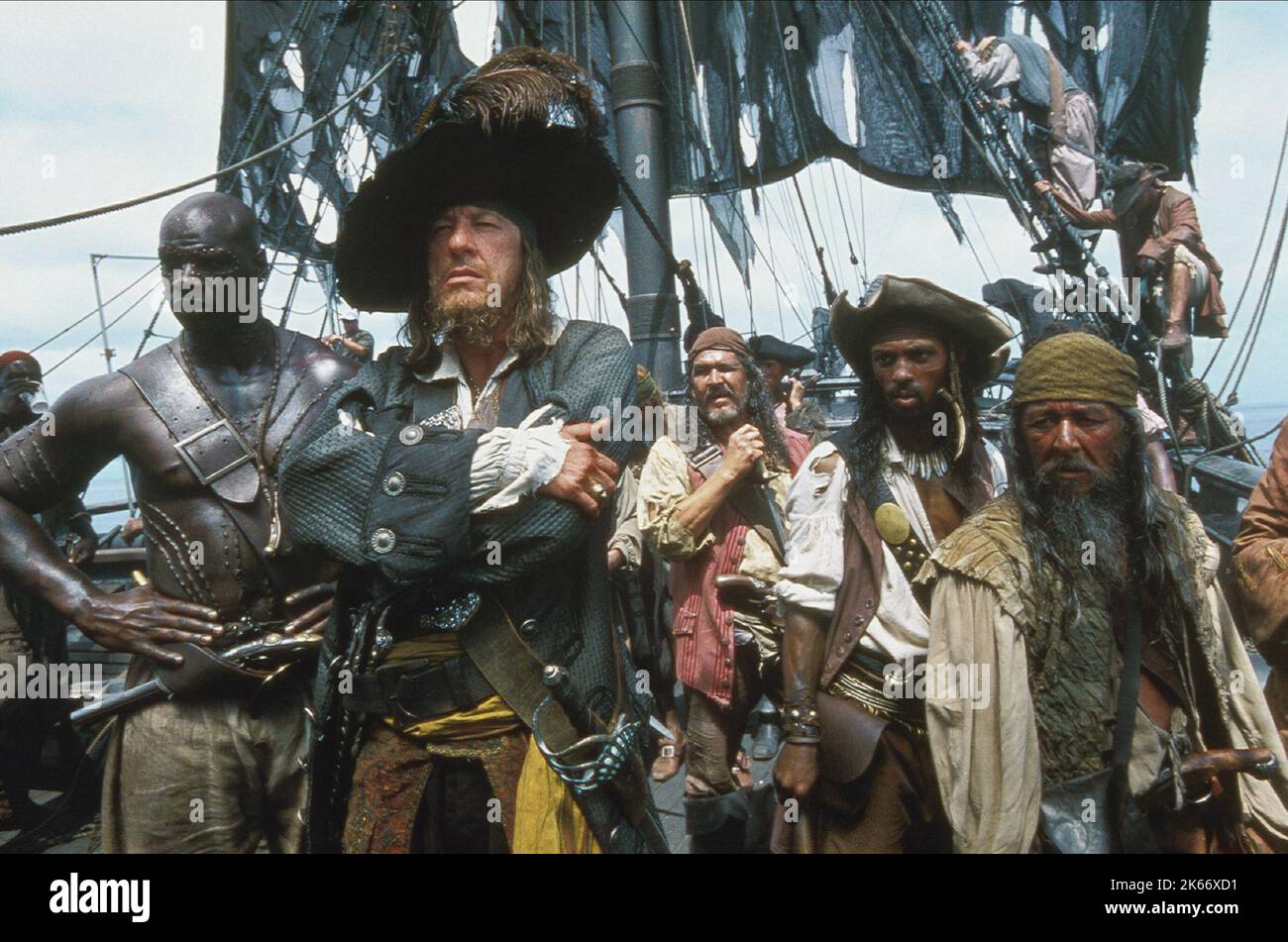 JR,RUSH, PIRATES OF THE CARIBBEAN: THE CURSE OF THE BLACK PEARL, 2003 Stock Photo