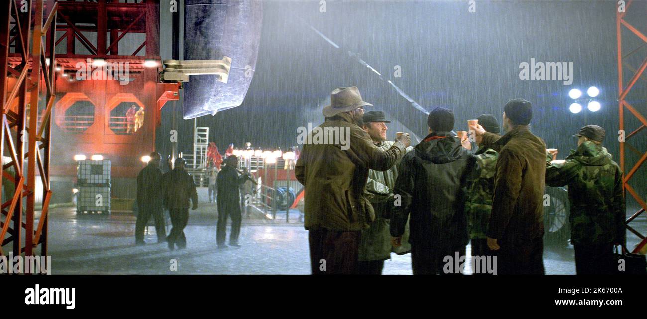 DELROY LINDO, TCHEKY KARYO, AARON ECKHART, THE CORE, 2003 Stock Photo