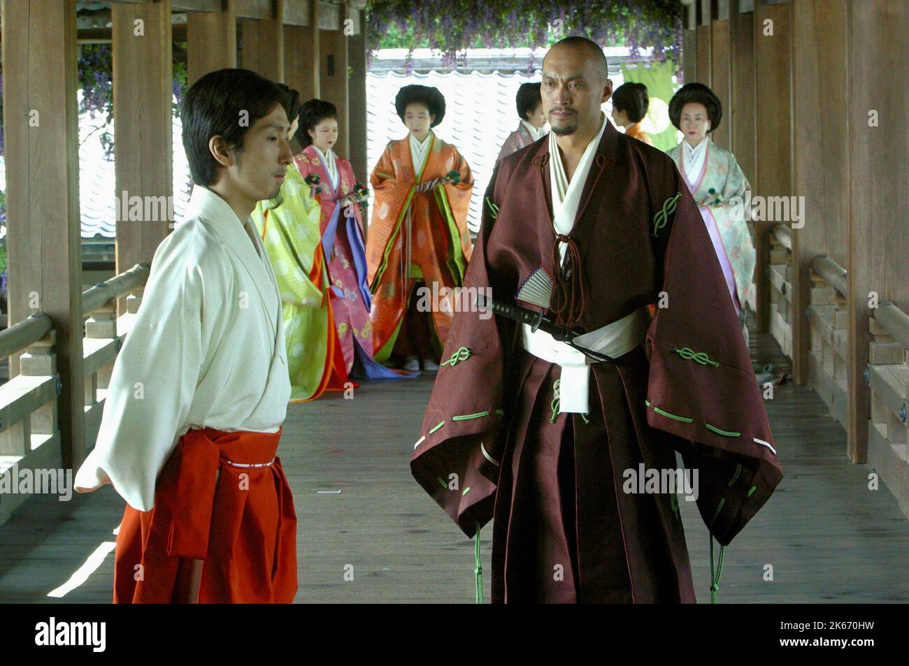 Nakamura watanabe the last samurai 2003 stock photo alamy