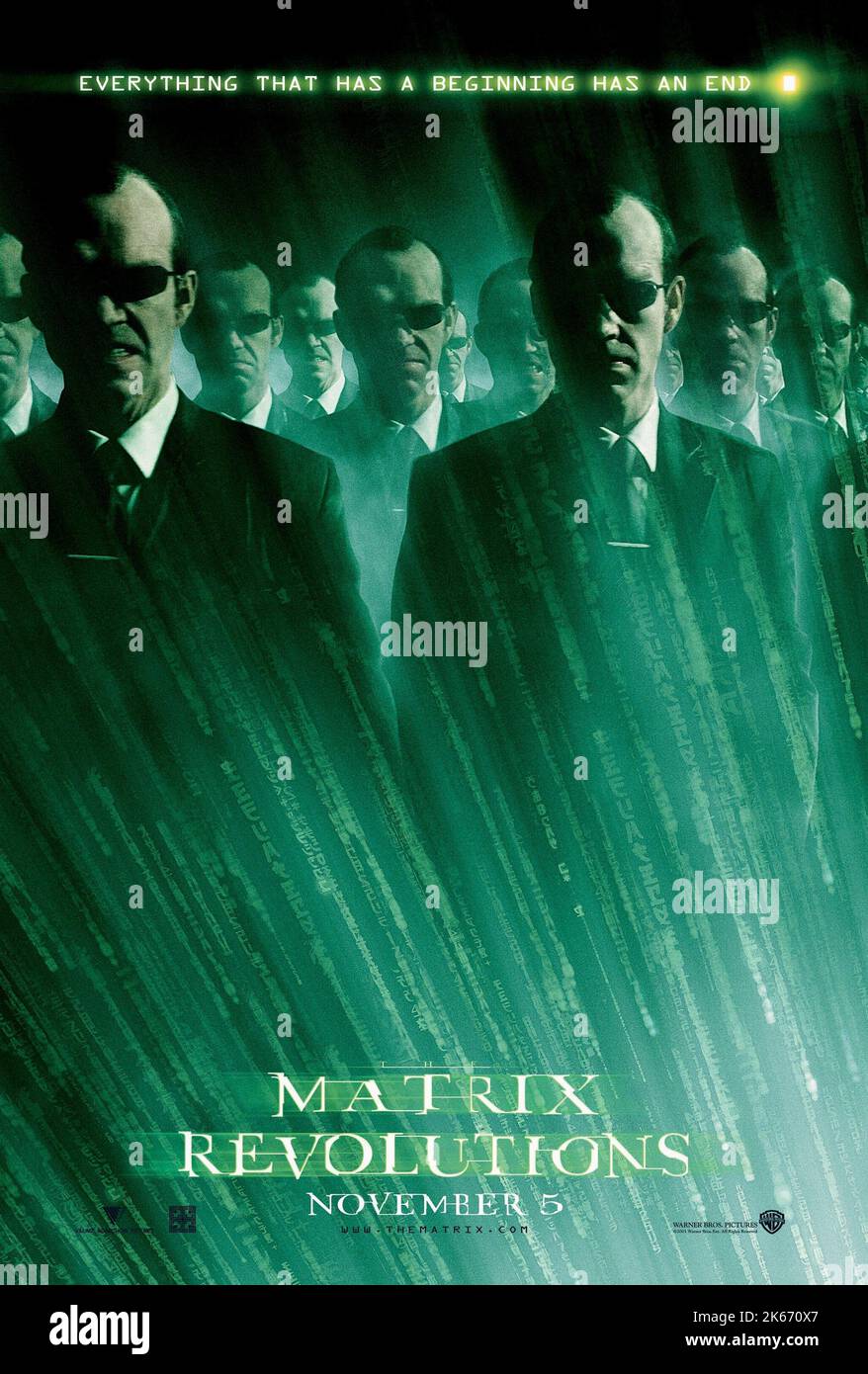 Hugo Weaving in The Matrix Reloaded (2003), Belgian postcar…