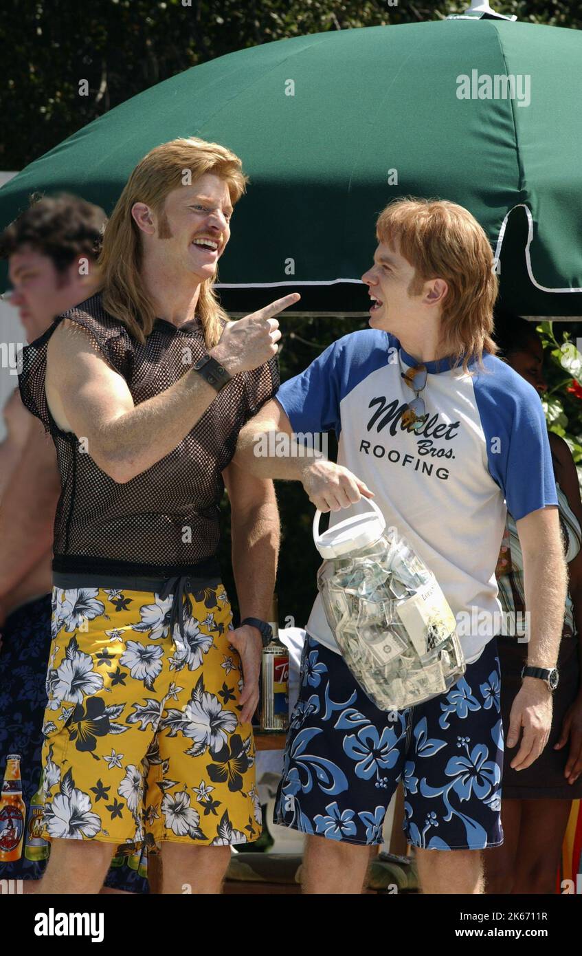 MICHAEL WEAVER, DAVID HORNSBY, THE MULLETS, 2003 Stock Photo