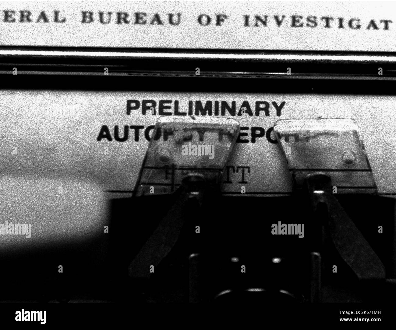 AUTOPSY REPORT, THE TEXAS CHAINSAW MASSACRE, 2003 Stock Photo