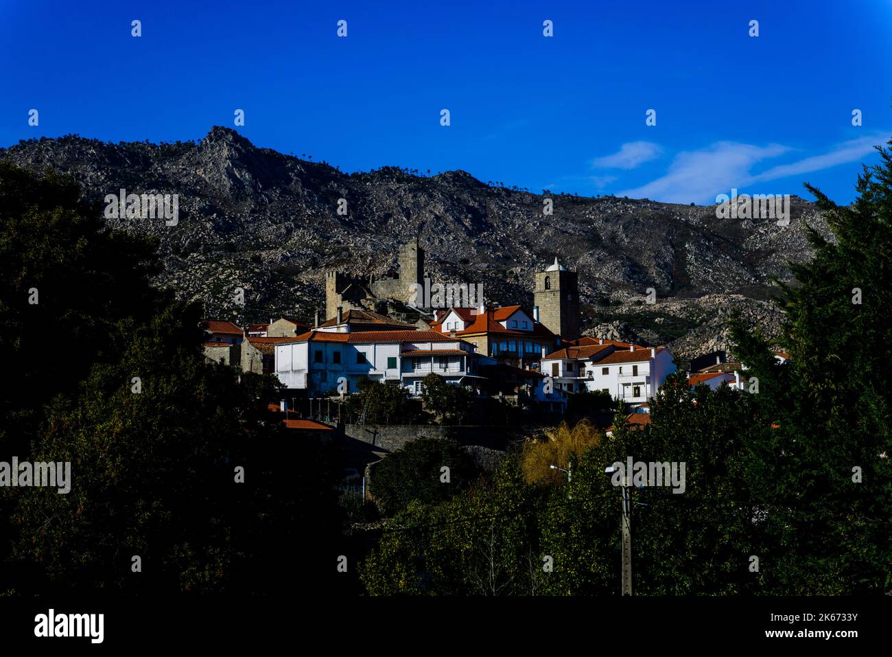 Castelo Novo, Historical Village (Portugal Stock Photo Alamy