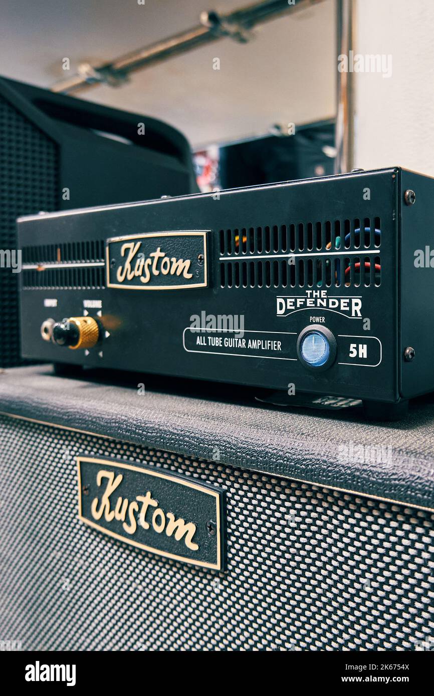 Kustom Tube Guitar Amplifier. Kustom Amplification is a manufacturer of