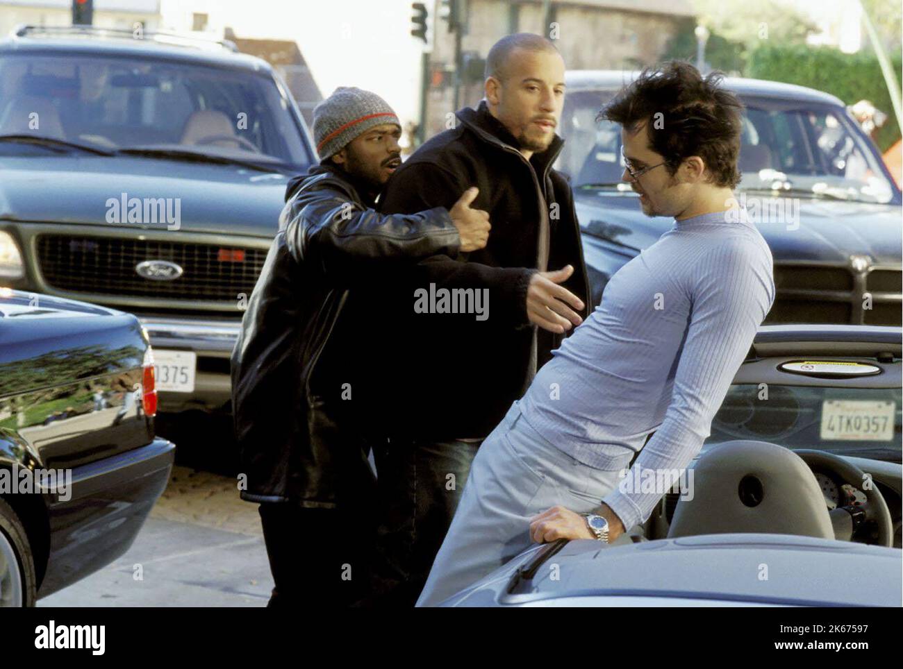 LARENZ TATE, VIN DIESEL, TIMOTHY OLYPHANT, A MAN APART, 2003 Stock ...