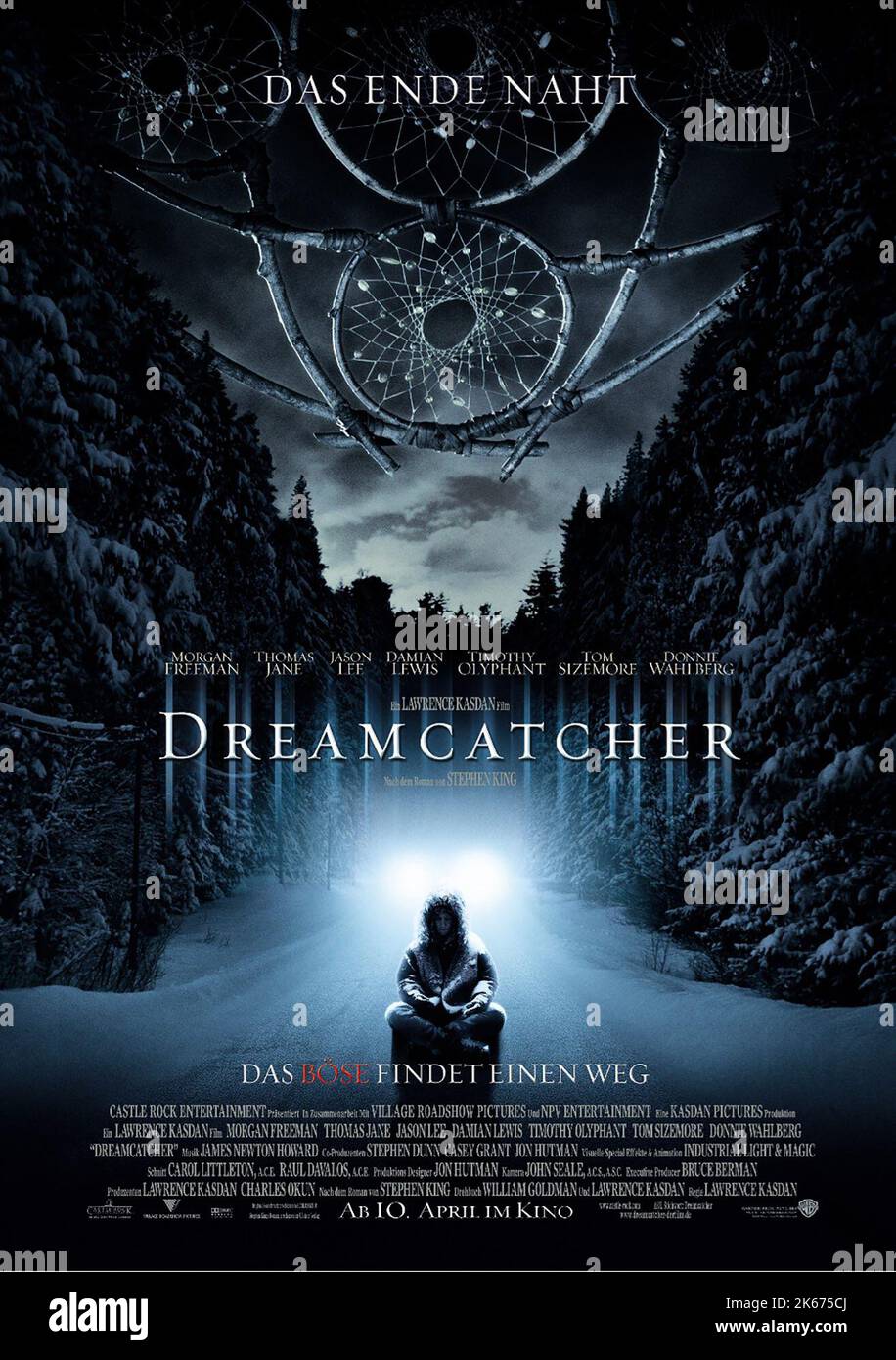 MOVIE POSTER, DREAMCATCHER, 2003 Stock Photo Alamy