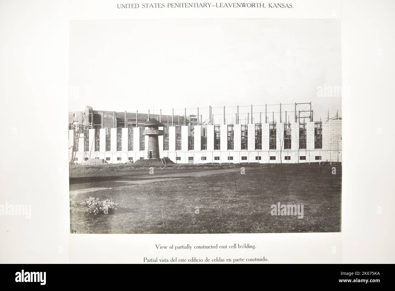 United States Penitentiary - Leavenworth, Kansas: View of Partially ...