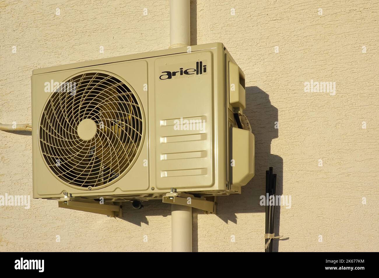 Air conditioning by Arielli, Saranda, Republic of Albania Stock Photo -  Alamy