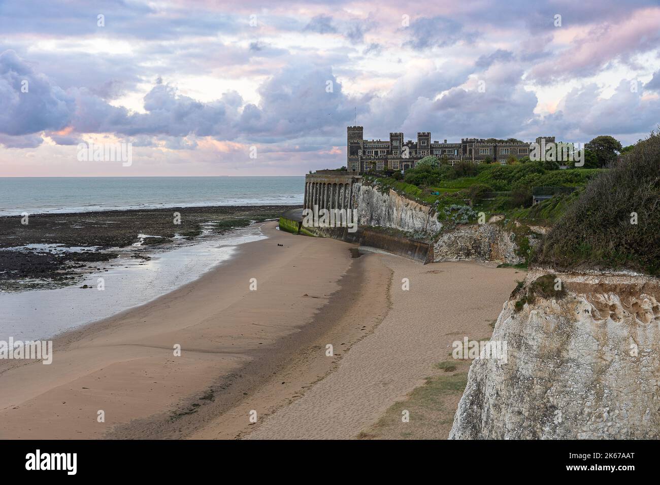 Kingsgate Castle, Broadstairs, Kent, England, United Kingdom Stock Photo