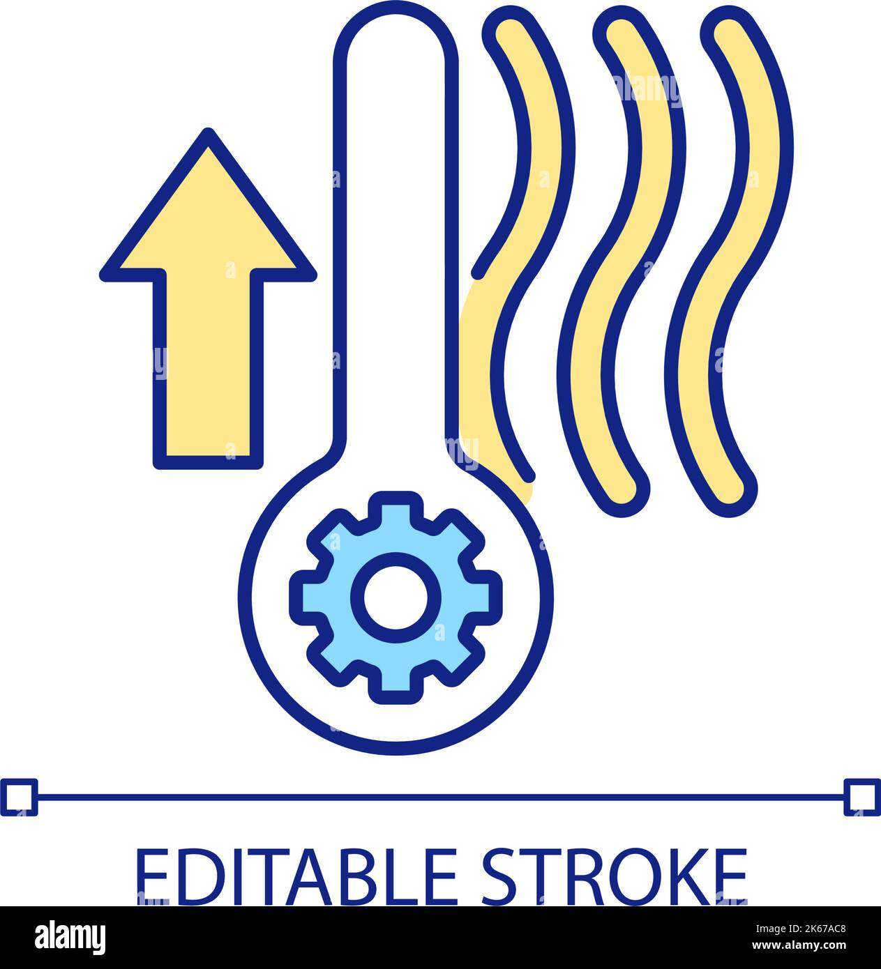 Regulate heat Stock Vector Images Alamy