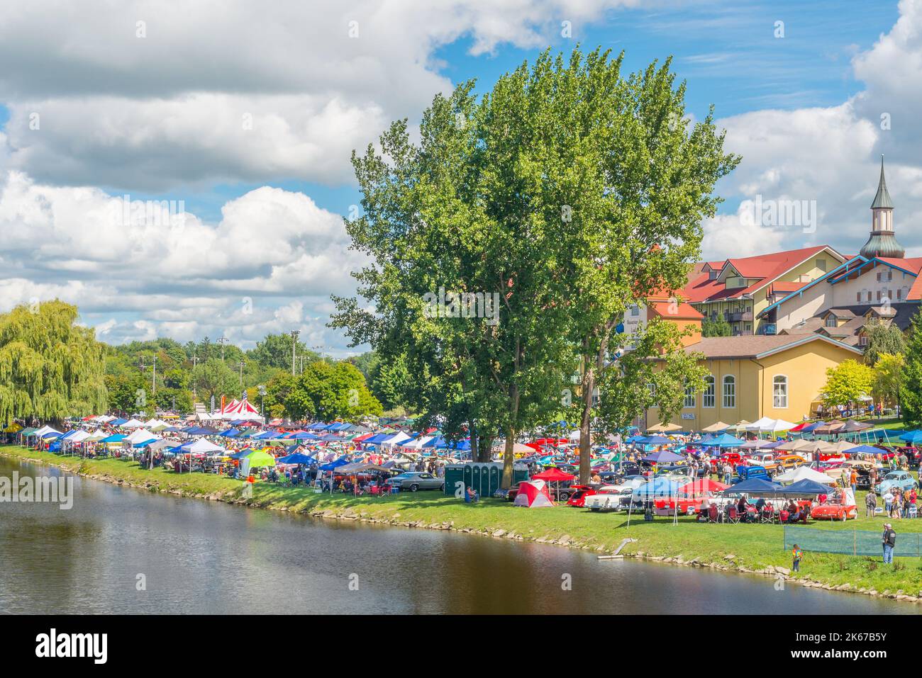 FRANKENMUTH, MI/USA SEPTEMBER 6, 2014 Frankenmuth Auto Fest