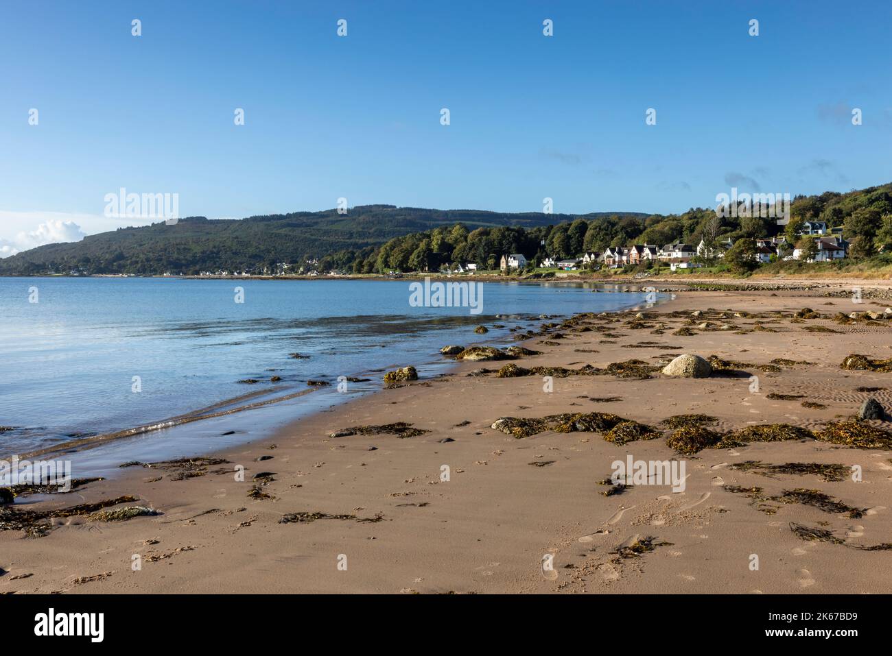 Whiting Bay on the Isle of Arran, Scotland Stock Photo Alamy