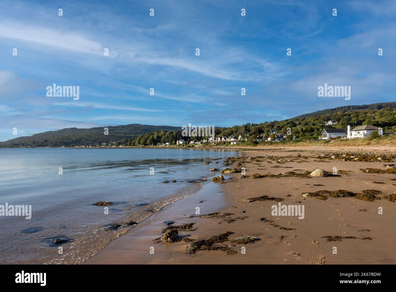 Whiting Bay on the Isle of Arran, Scotland Stock Photo Alamy