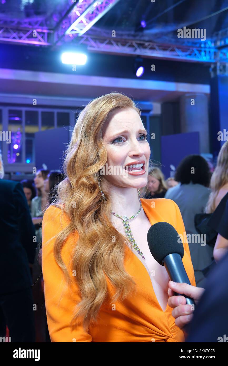 Jessica Chastain attends 'The Good Nurse' screening during 66th BFI