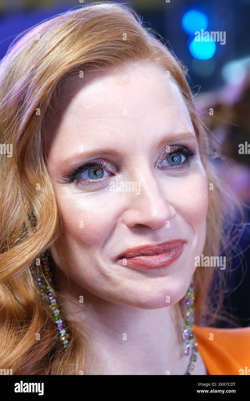 Jessica Chastain attends 'The Good Nurse' screening during 66th BFI