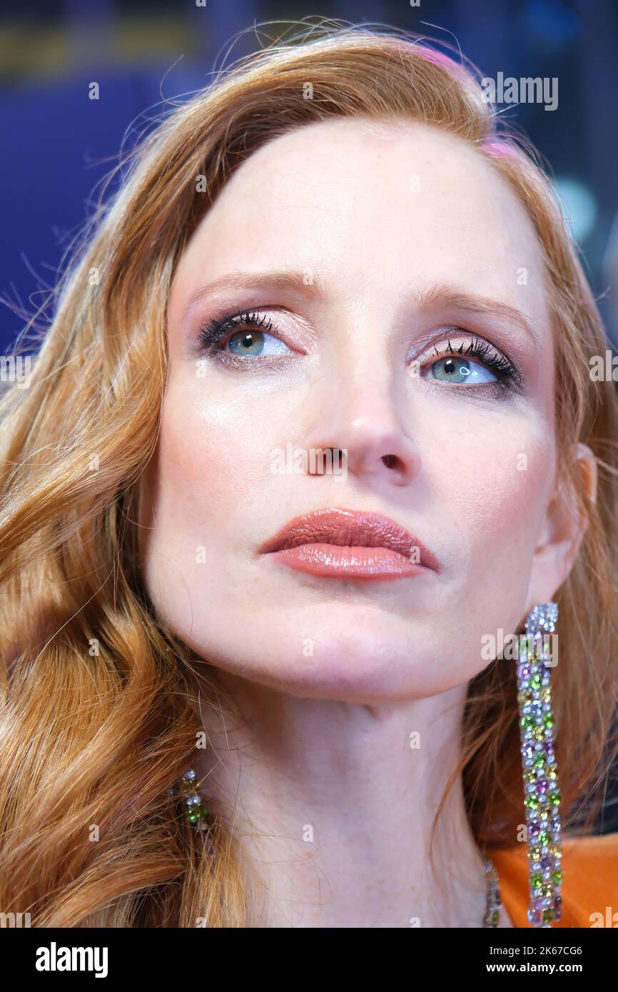 Jessica Chastain attends 'The Good Nurse' screening during 66th BFI