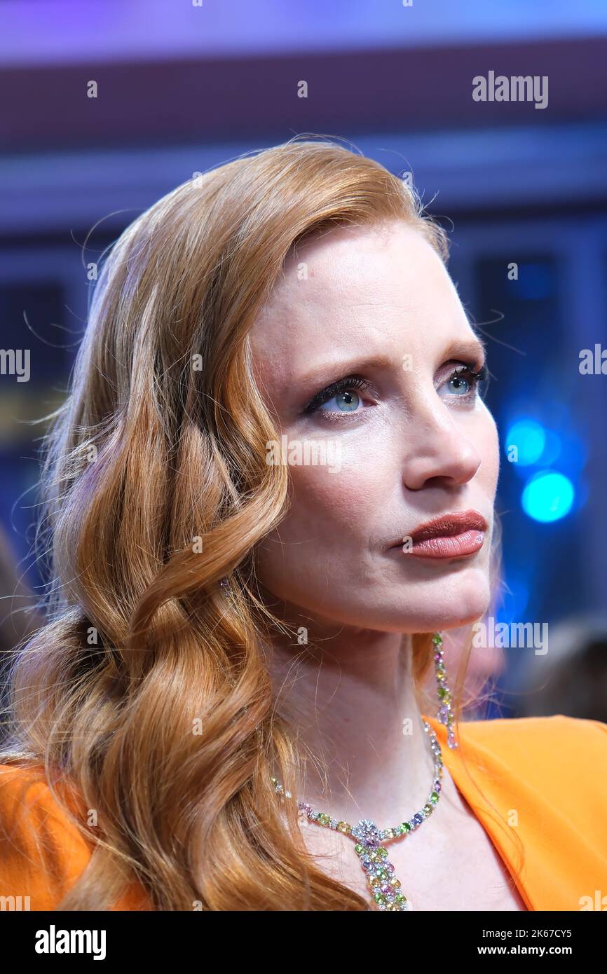 Jessica Chastain attends 'The Good Nurse' screening during 66th BFI