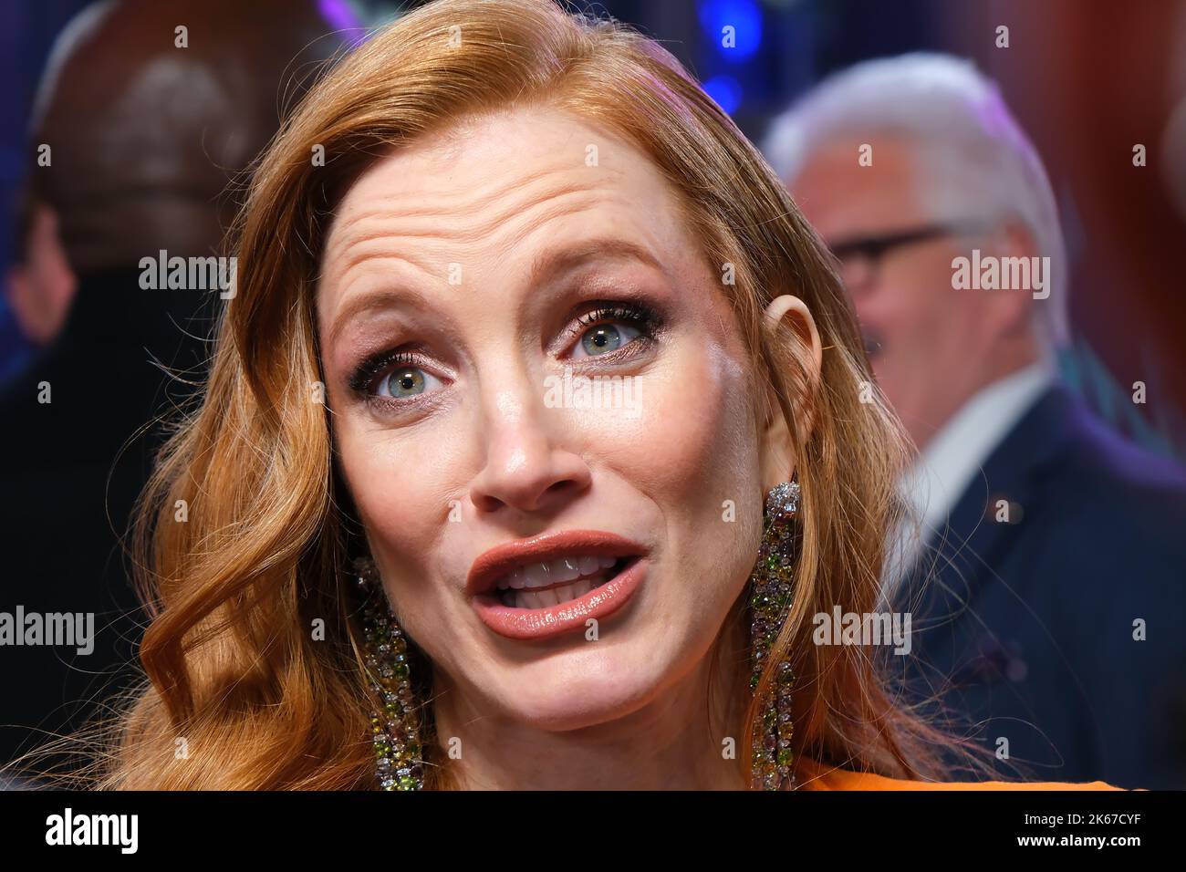 Jessica Chastain attends 'The Good Nurse' screening during 66th BFI