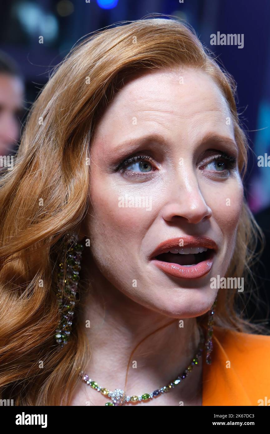 Jessica Chastain attends 'The Good Nurse' screening during 66th BFI