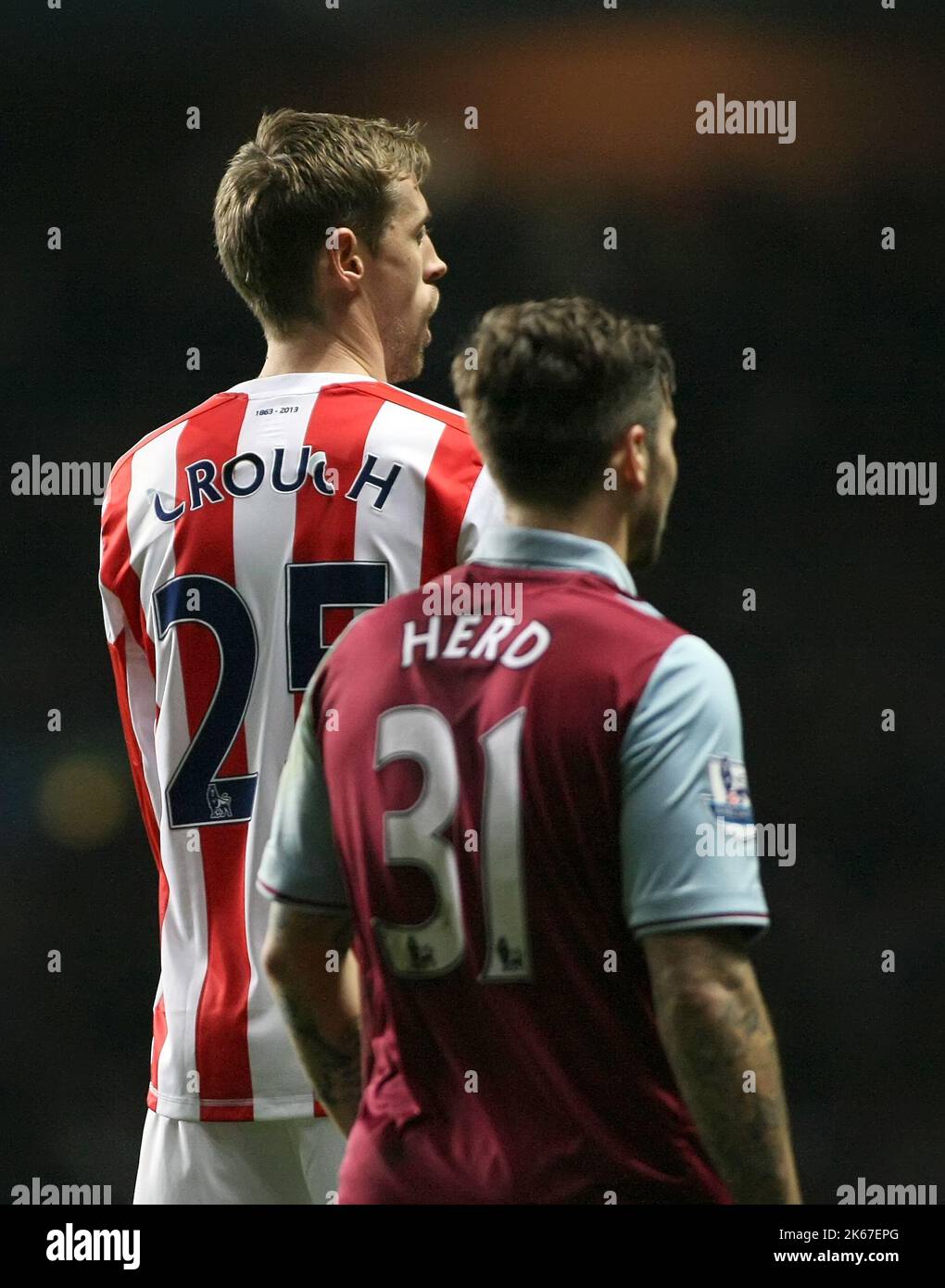 8th December 2012 - Barclays Premier League - Aston Villa Vs. Stoke