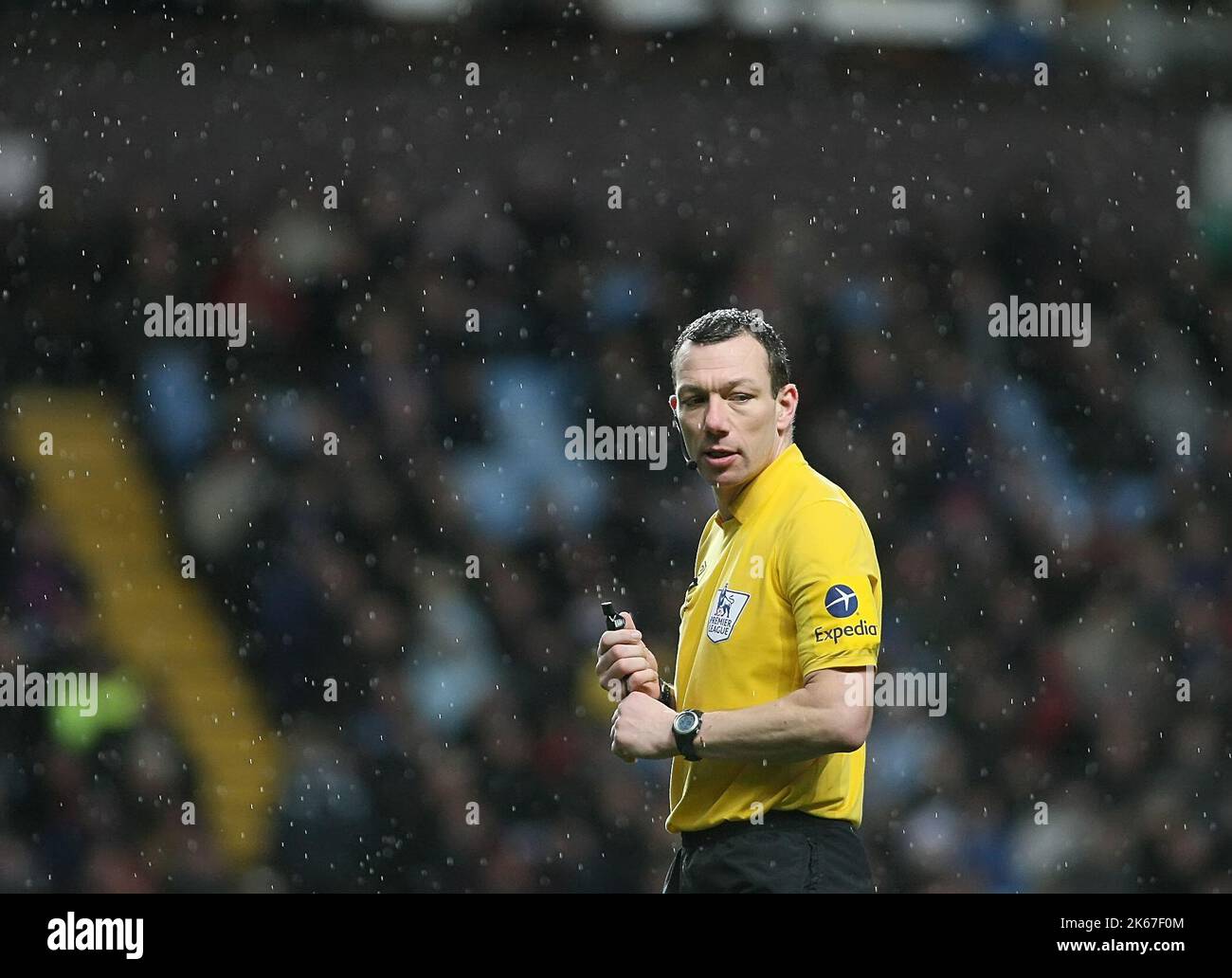 29th December 2012 - Barclays Premiership - Aston Villa Vs. Wigan Athletic -  Referee Kevin Friend - Photo: Paul Roberts / Pathos. Stock Photo
