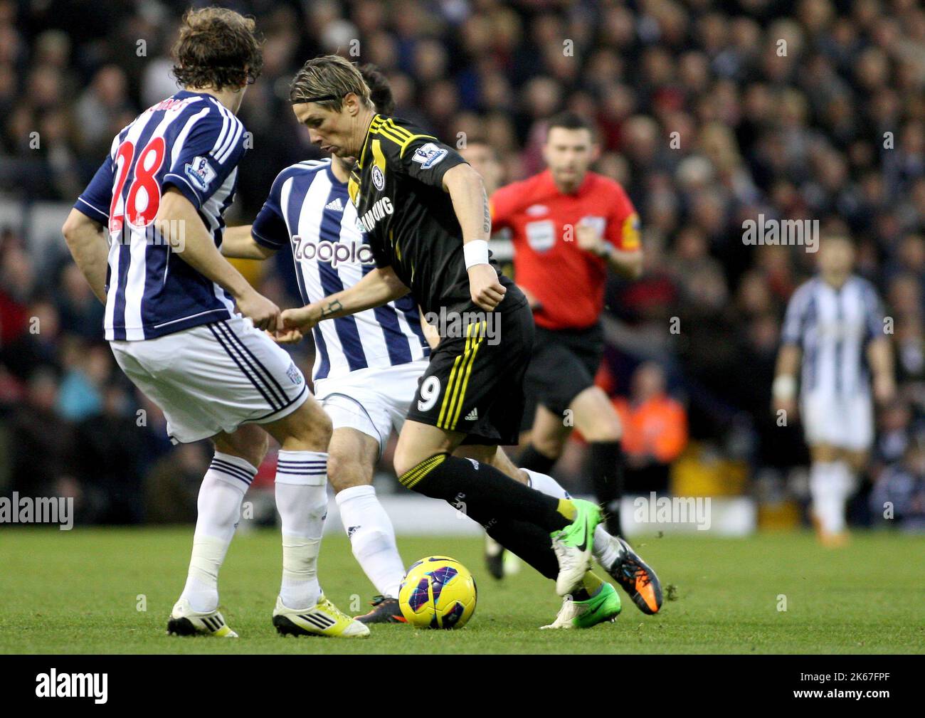Chelsea 2012 torres west bromwich hires stock photography and images