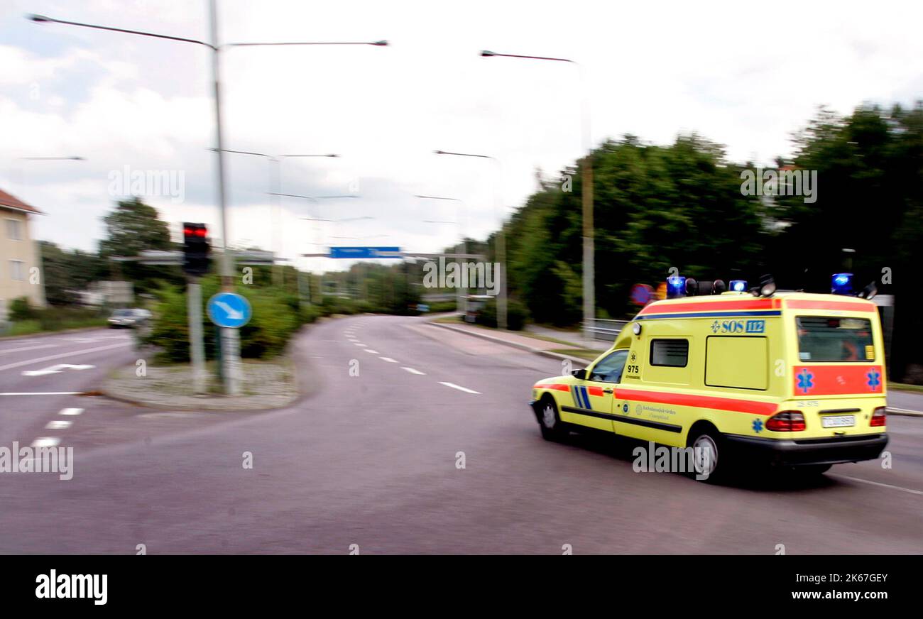 An ambulance. Stock Photo