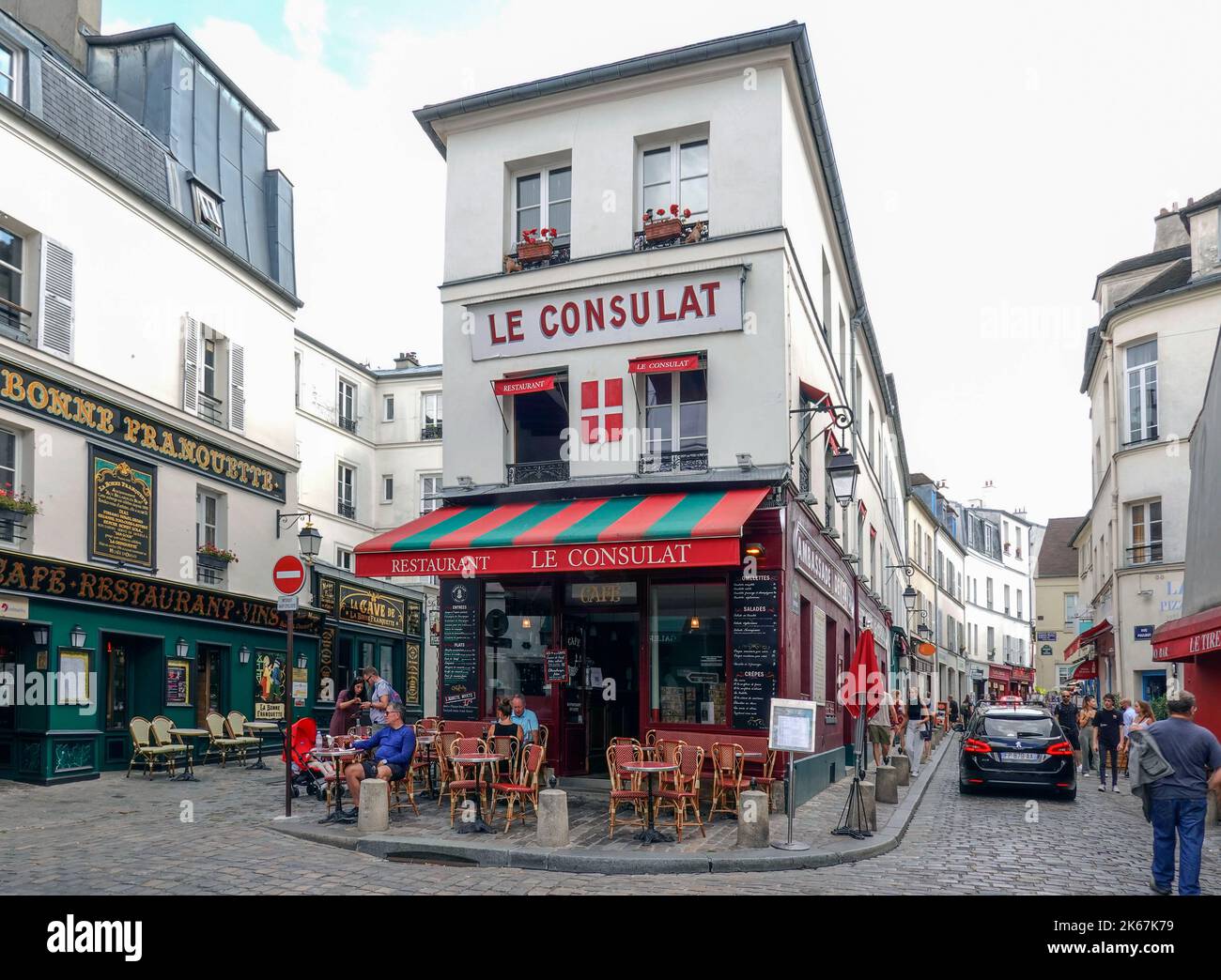 France Paris, Montmartre district in the18th arrondissement, is