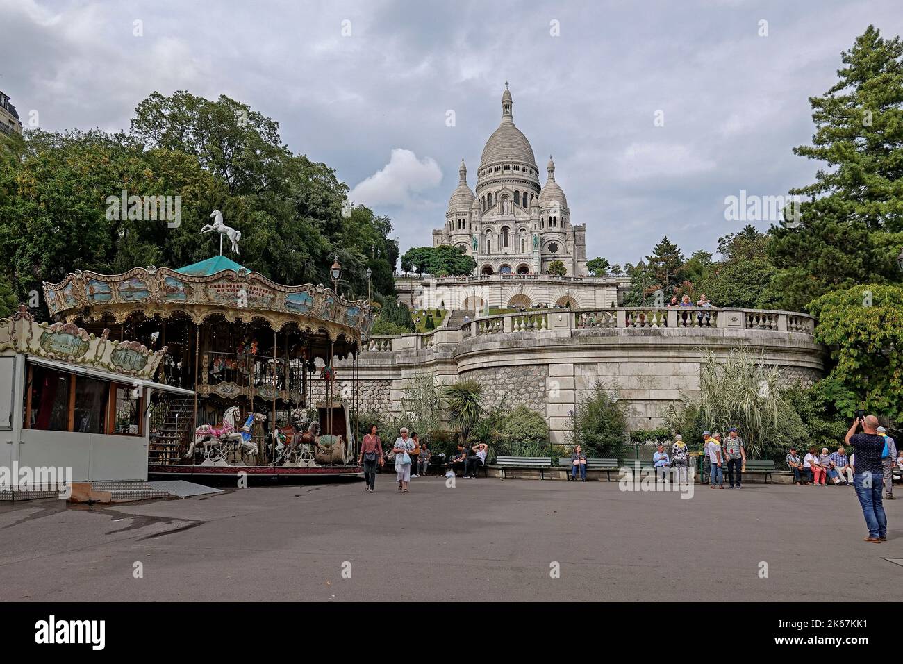 France Paris, Montmartre district in the18th arrondissement, Sacre