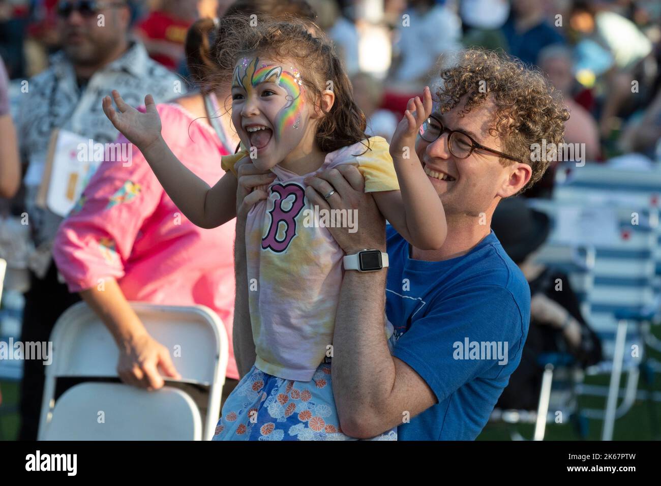 Boston Landmarks Orchestra summer outdoor concert at the Hatch Shell on