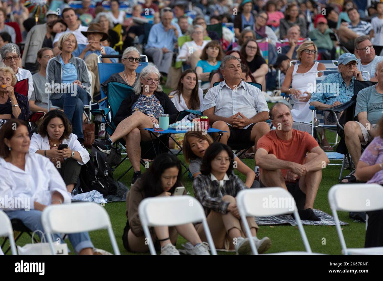 Boston Landmarks Orchestra summer outdoor concert at the Hatch Shell on