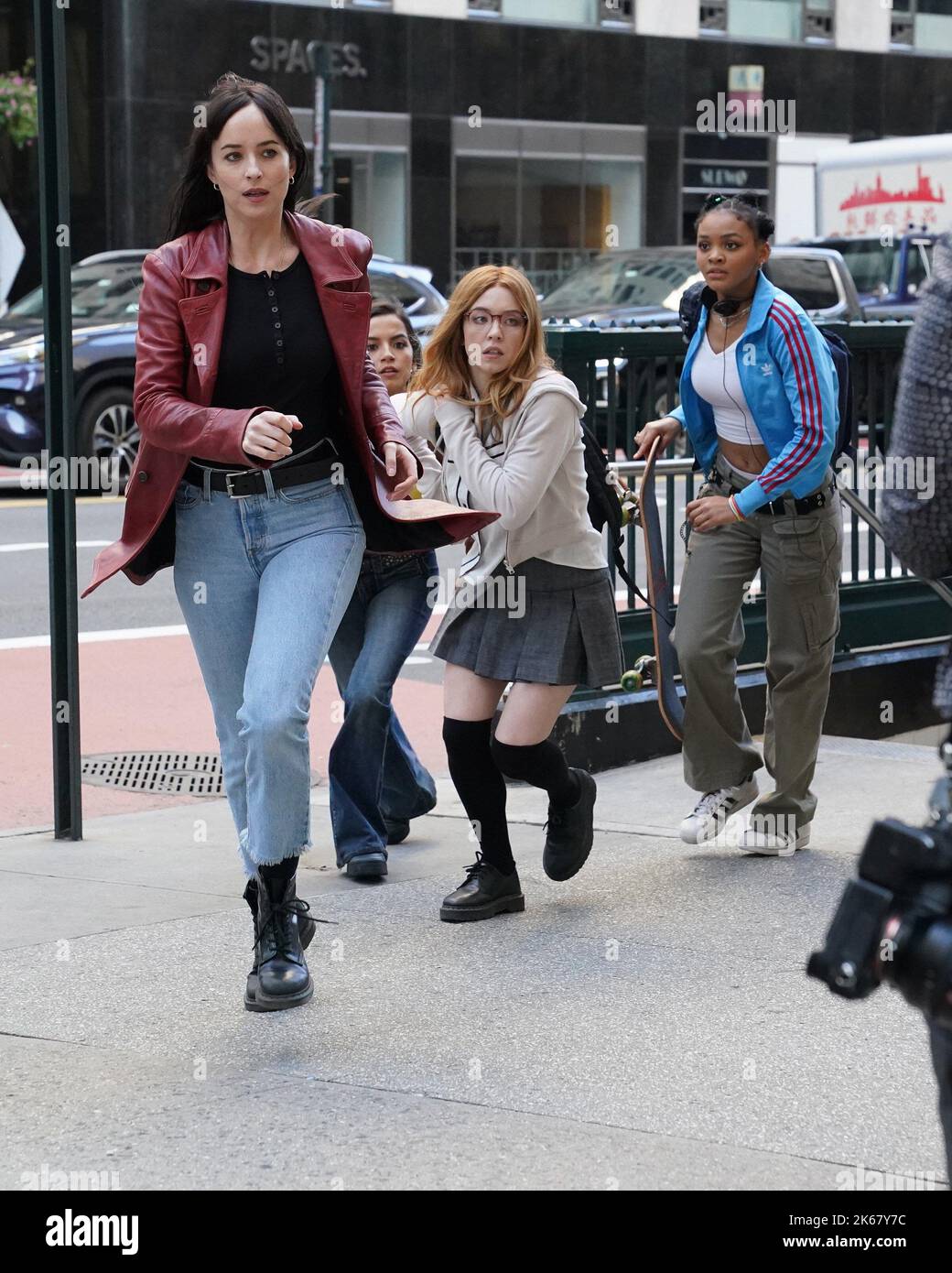 New York, NY, USA. 11th Oct, 2022. Dakota Johnson, Isabela Merced