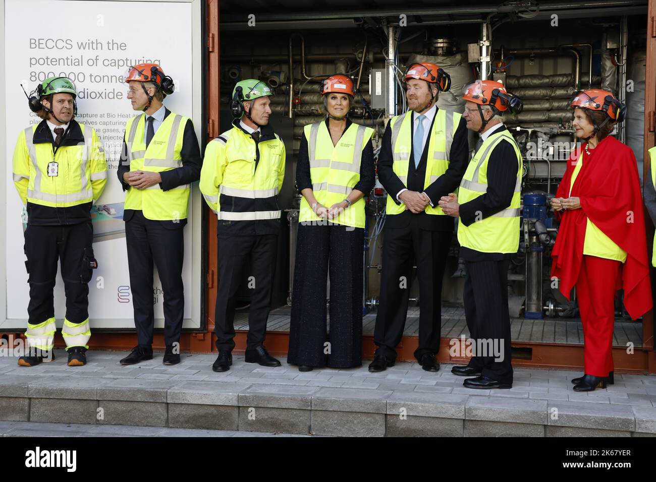 Queen Máxima, King Willem-Alexander, King Carl Gustaf and Queen Silvia ...