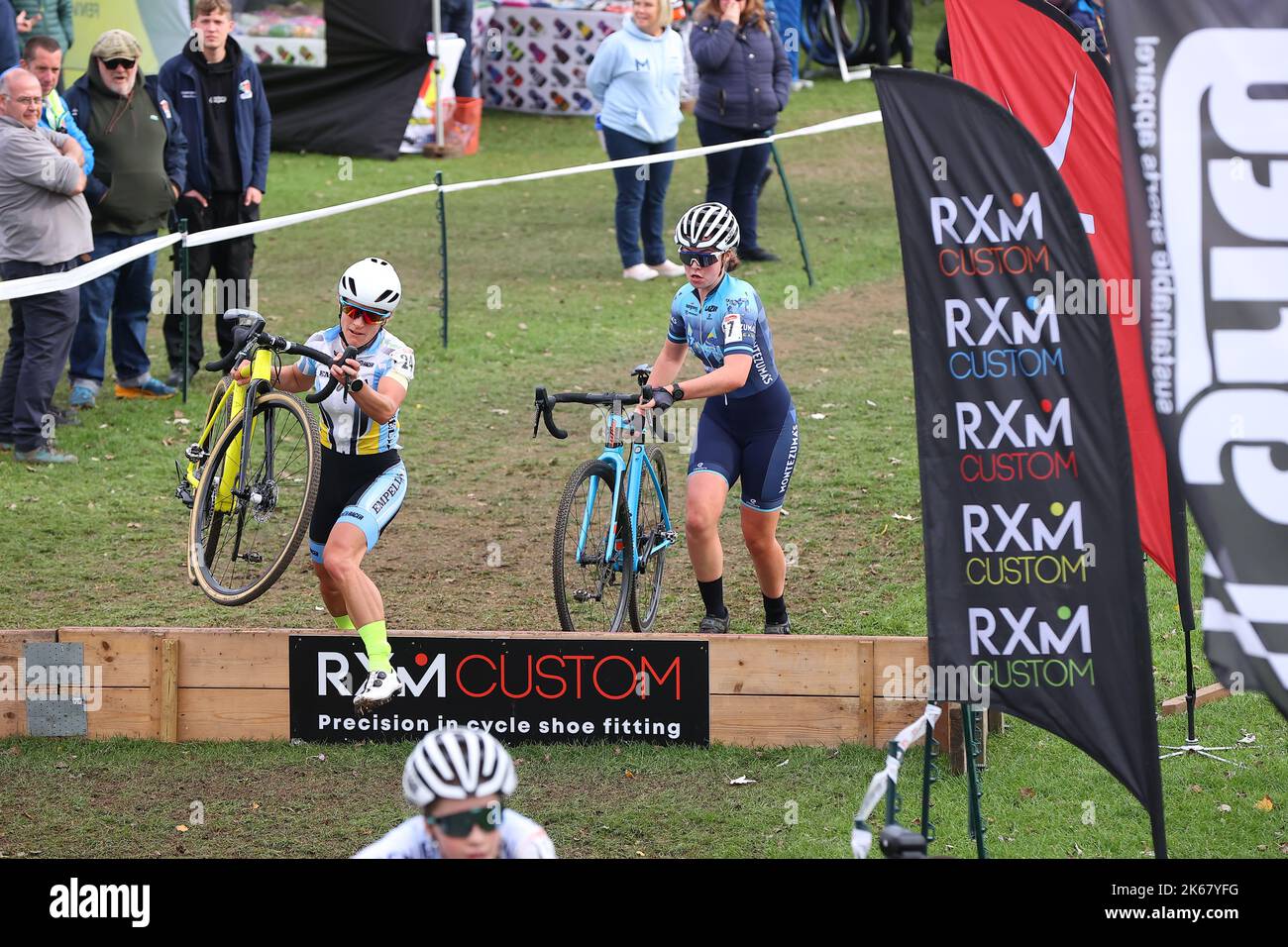09.10.2022 Derby, England. Cyclocross. Lotta Mansfield (Montezuma's