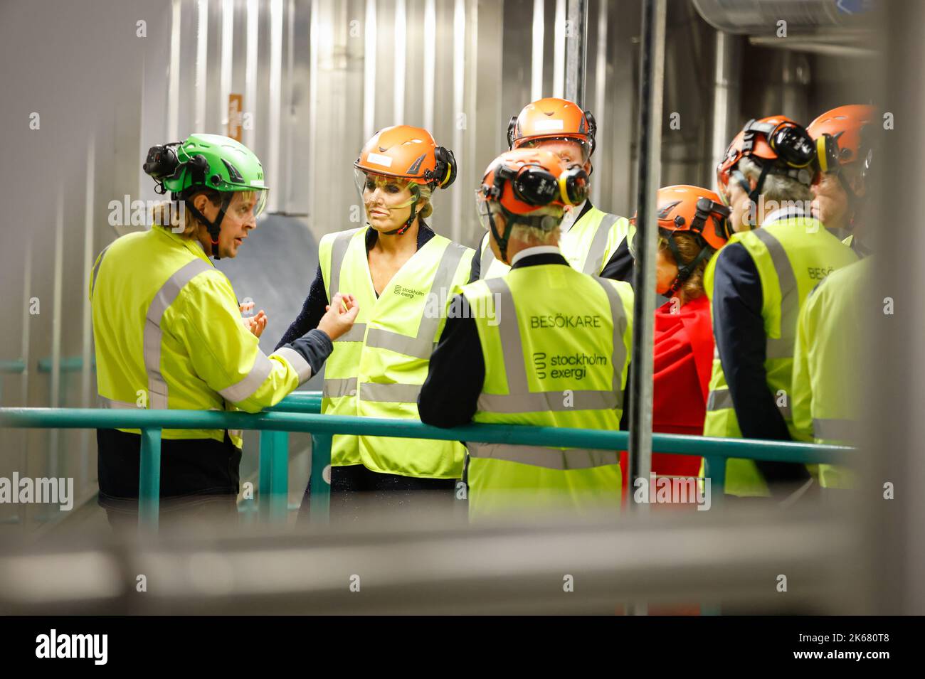 Fabian Levihn, head of research at Stockholm Exergi, together with ...