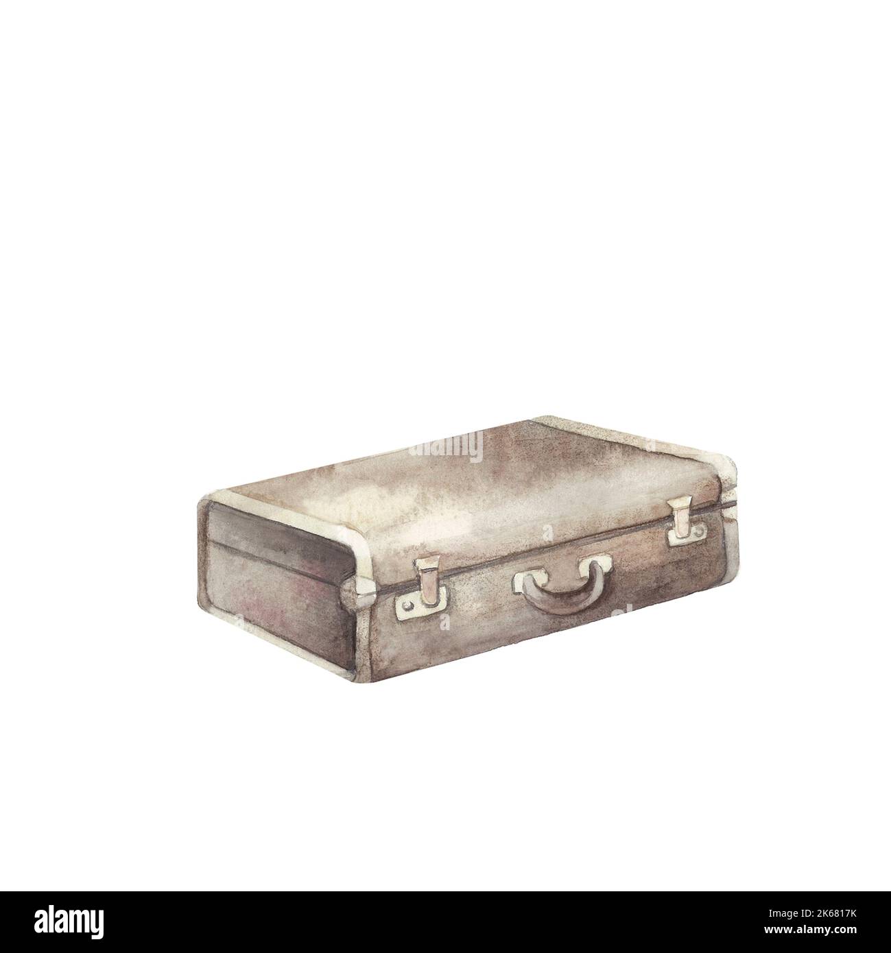 Suitcase Watercolor Isolated For advertising banners posters Suitcase Watercolor Isolated For advertising banners posters
