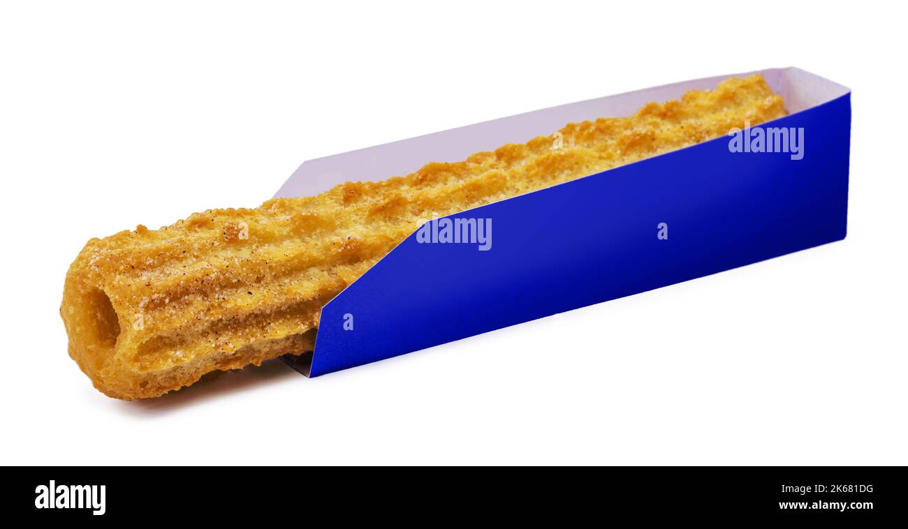 Churros, a typical fried sweet from Brazil, Mexico and Spain, made from ...