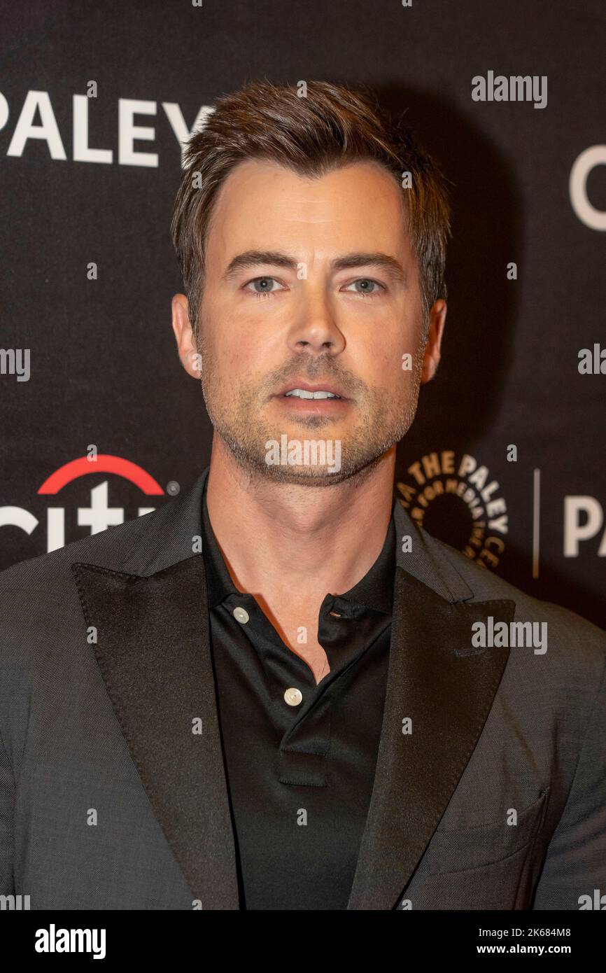 New York, United States. 11th Oct, 2022. Matt Long attends the 'Manifest' season 4 screening during 2022 PaleyFest NY at Paley Museum in New York City. (Photo by Ron Adar/SOPA Images/Sipa USA) Credit: Sipa USA/Alamy Live News Stock Photo