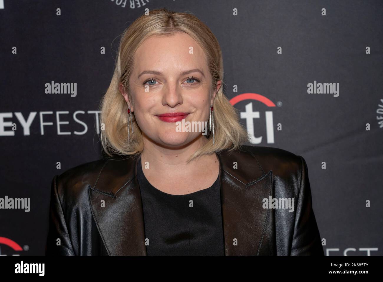 New York, United States. 10th Oct, 2022. Elisabeth Moss attends "The