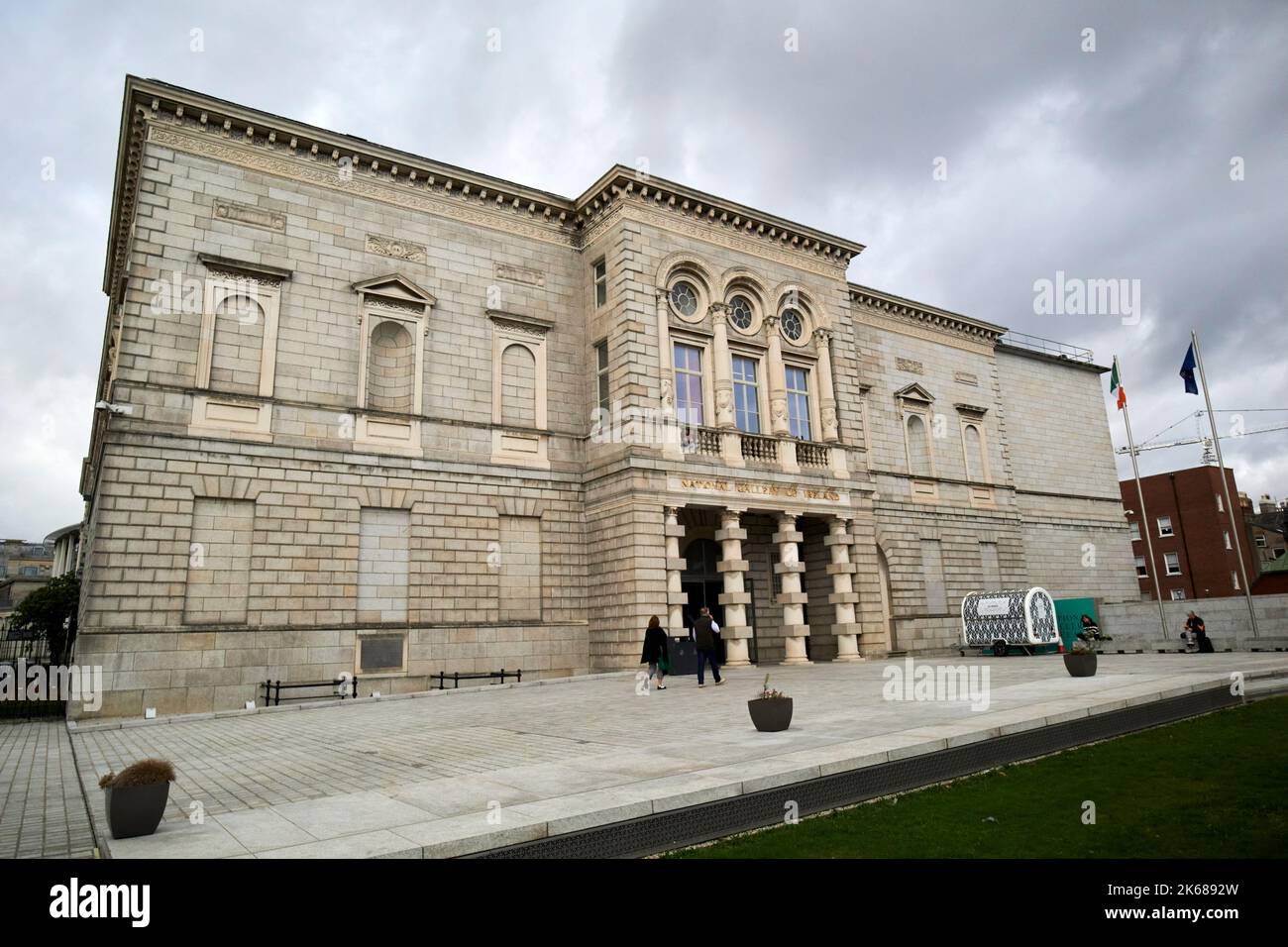 national gallery of ireland dublin republic of ireland Stock Photo