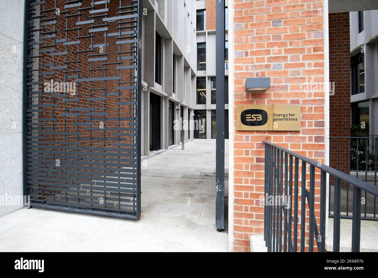 esb-head-office-fitzwilliam-street-dublin-republic-of-ireland-stock