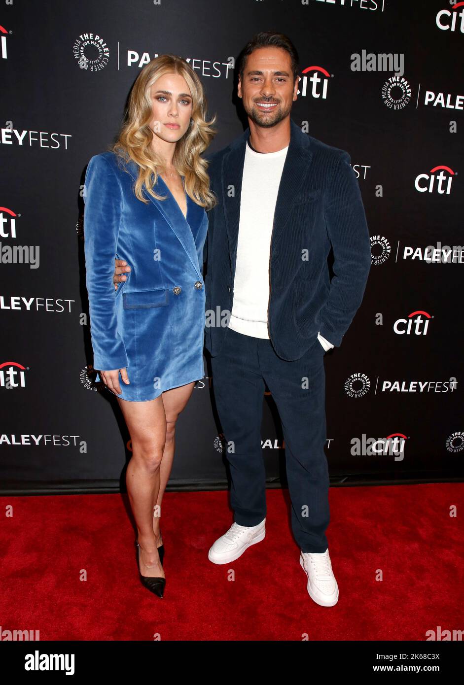 J.R. Ramirez and Melissa Roxburgh Stock Photo - Alamy