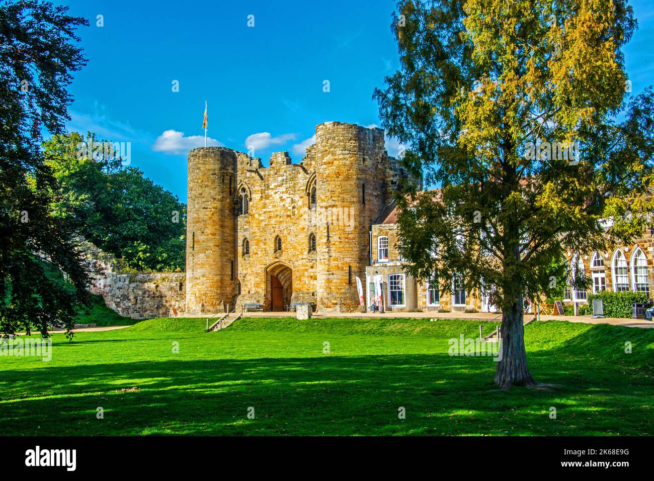 Tonbridge castle (gatehouse} Stock Photo