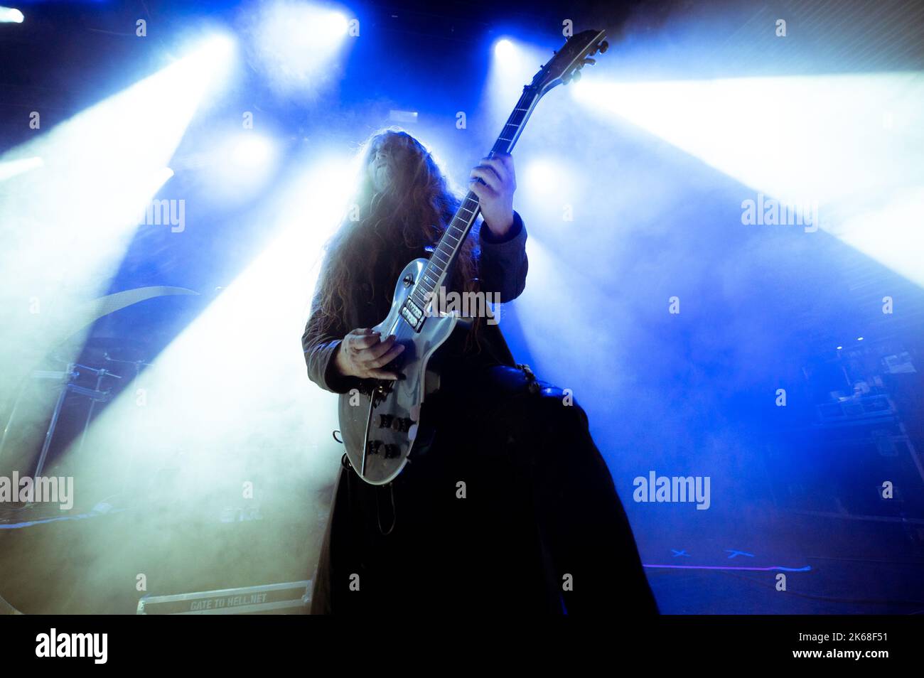 Copenhagen, Denmark. 05th, October 2022. The Norwegian black metal band Abbath performs a live concert at Amager Bio in Copenhagen. (Photo credit: Gonzales Photo - Nikolaj Bransholm). Stock Photo