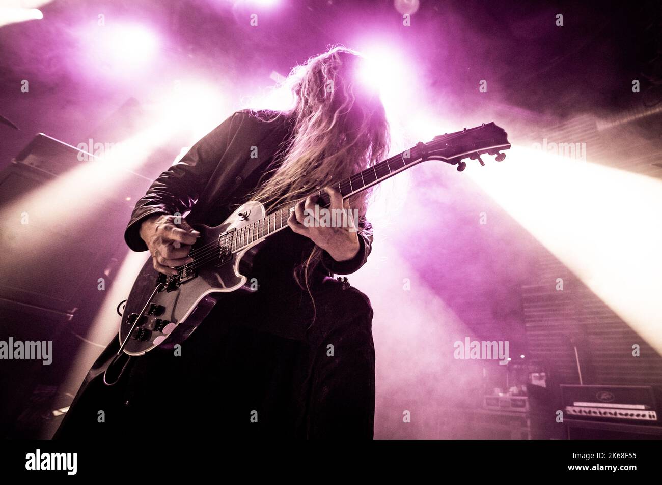 Copenhagen, Denmark. 05th, October 2022. The Norwegian black metal band Abbath performs a live concert at Amager Bio in Copenhagen. (Photo credit: Gonzales Photo - Nikolaj Bransholm). Stock Photo
