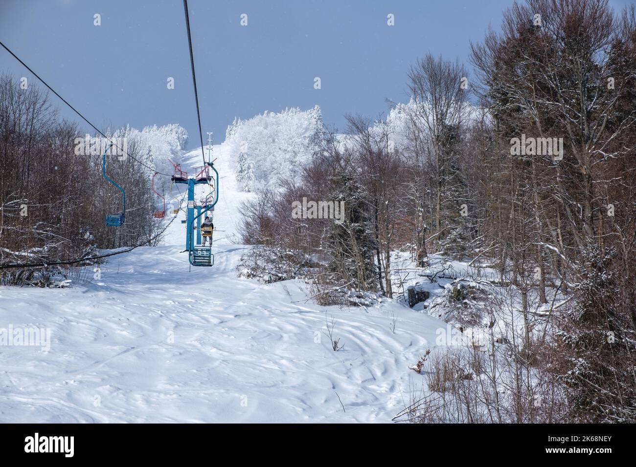 Old chair lift ski resort hi-res stock photography and images - Alamy