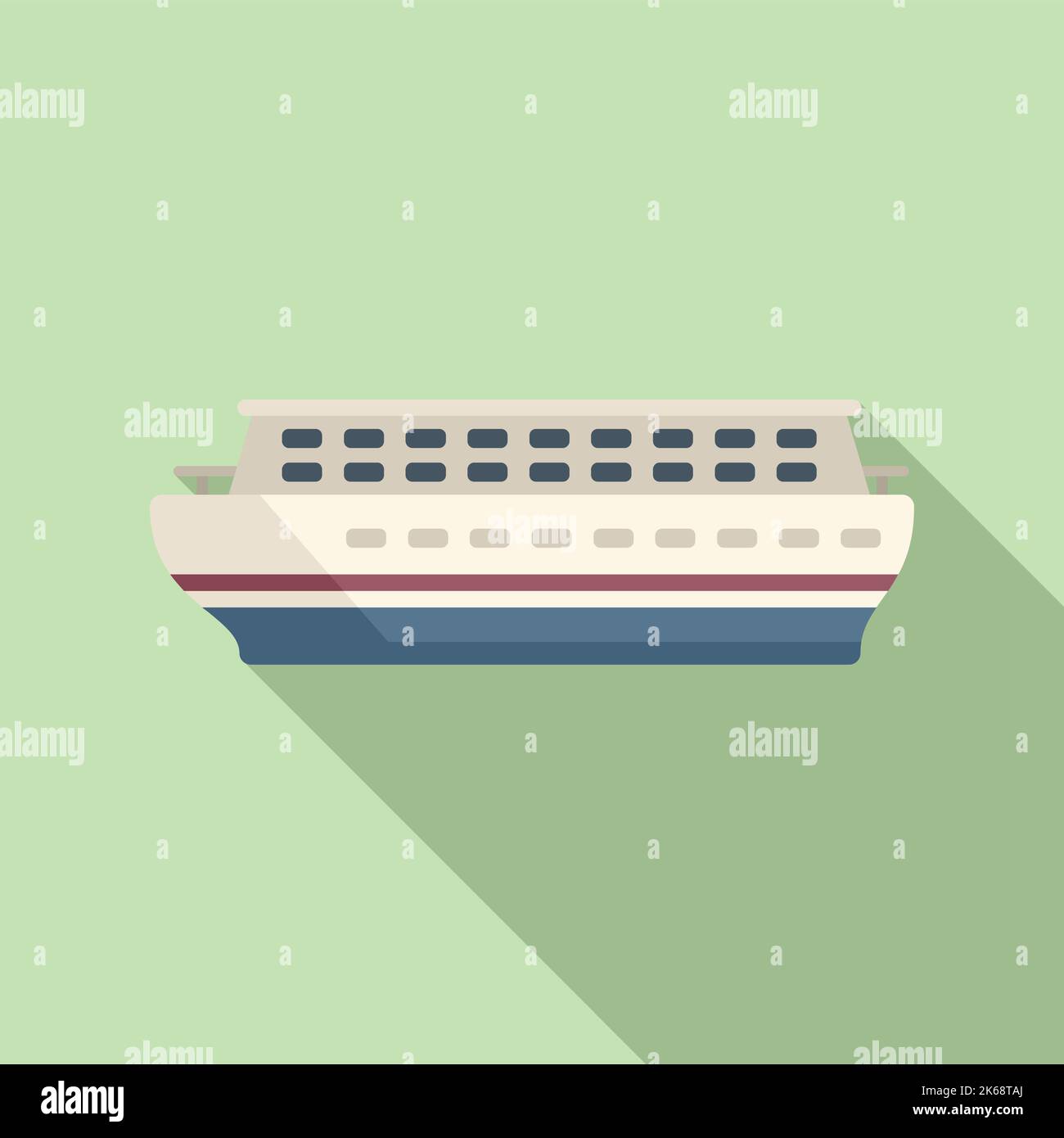 Passenger boat thailand Stock Vector Images Alamy