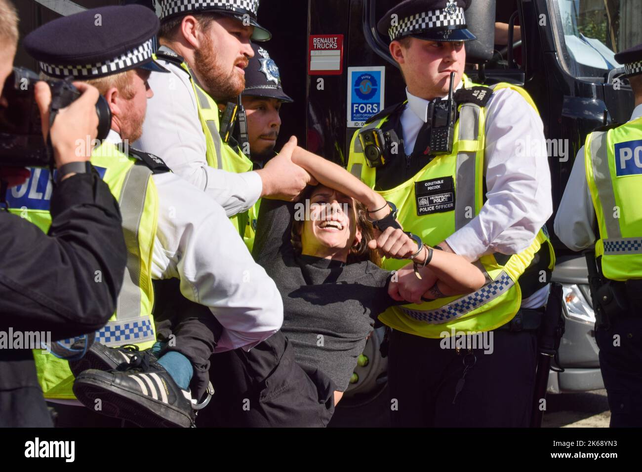 Police handcuffing arresting handcuffs hi-res stock photography and ...