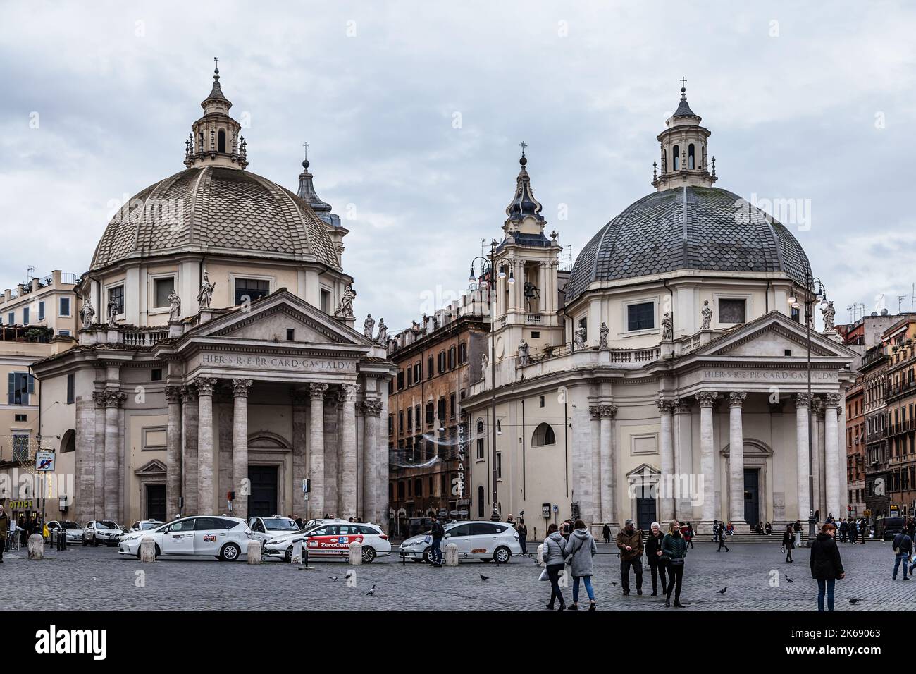 People's Square ( Piazza del Popolo ), Churches of Santa Maria in ...